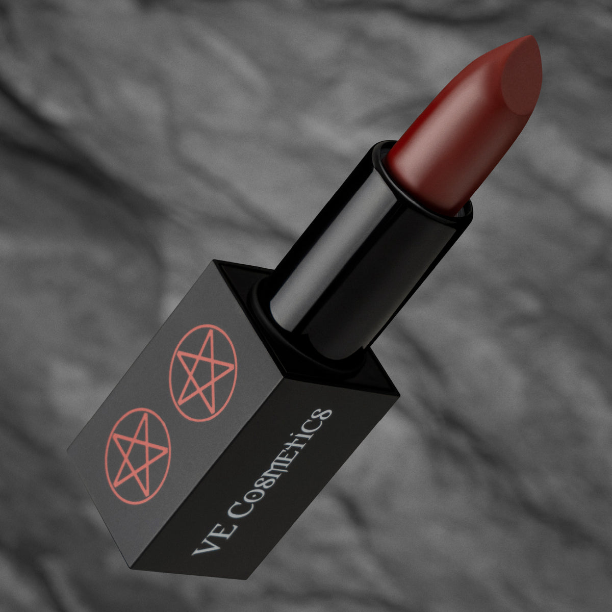 Rouge à Lèvres Envoûtant - Teinte Résistance (Rouge Cramoisi Profond)