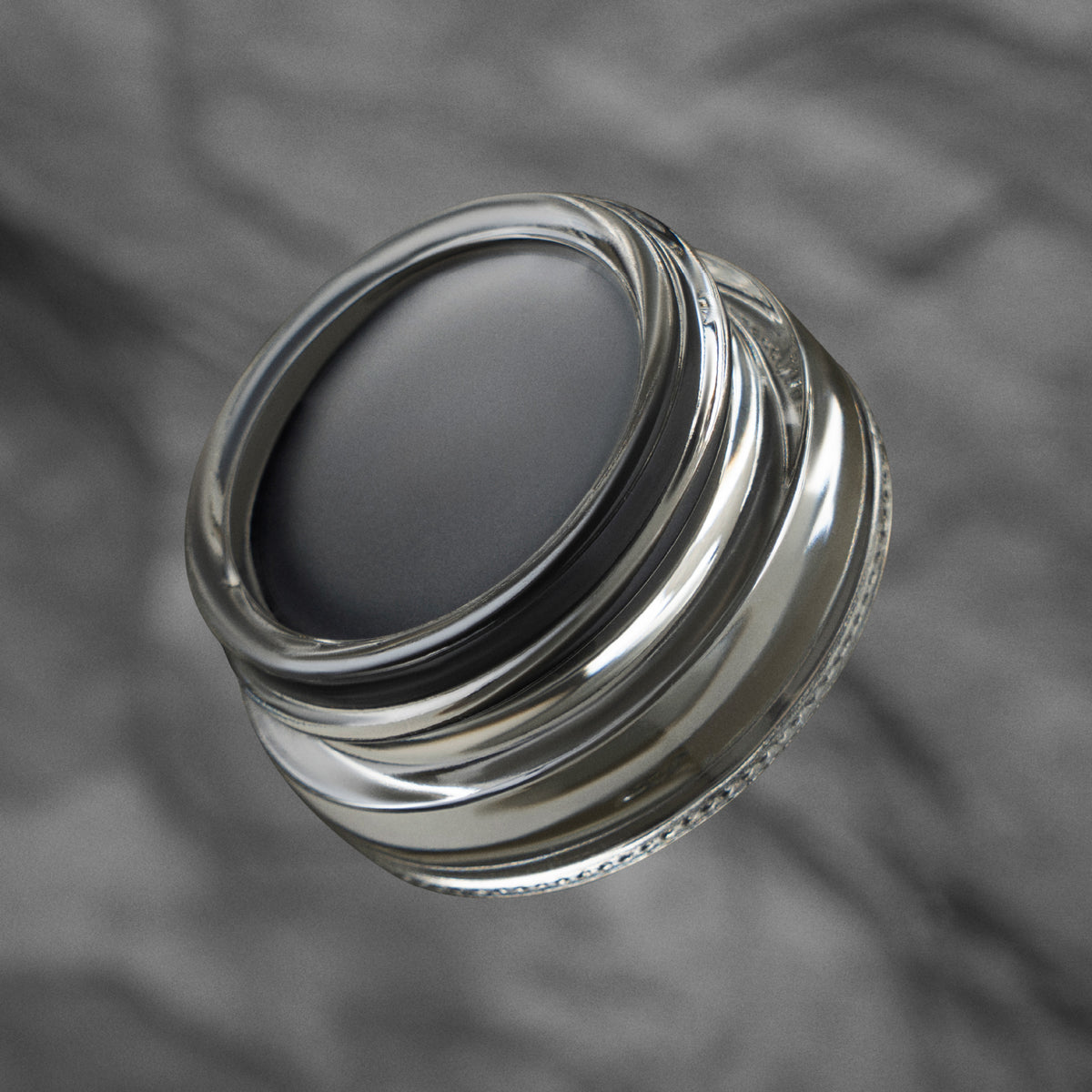 Occult Ink Pot - Storm Clouds & Lavender Fields (Grey)