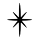 Sparkle 2-in-1 Waterproof Eyeliner Stamp Pen (Black)