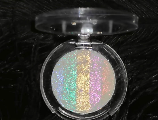 gothic rainbow iridescent highlight VE Cosmetics