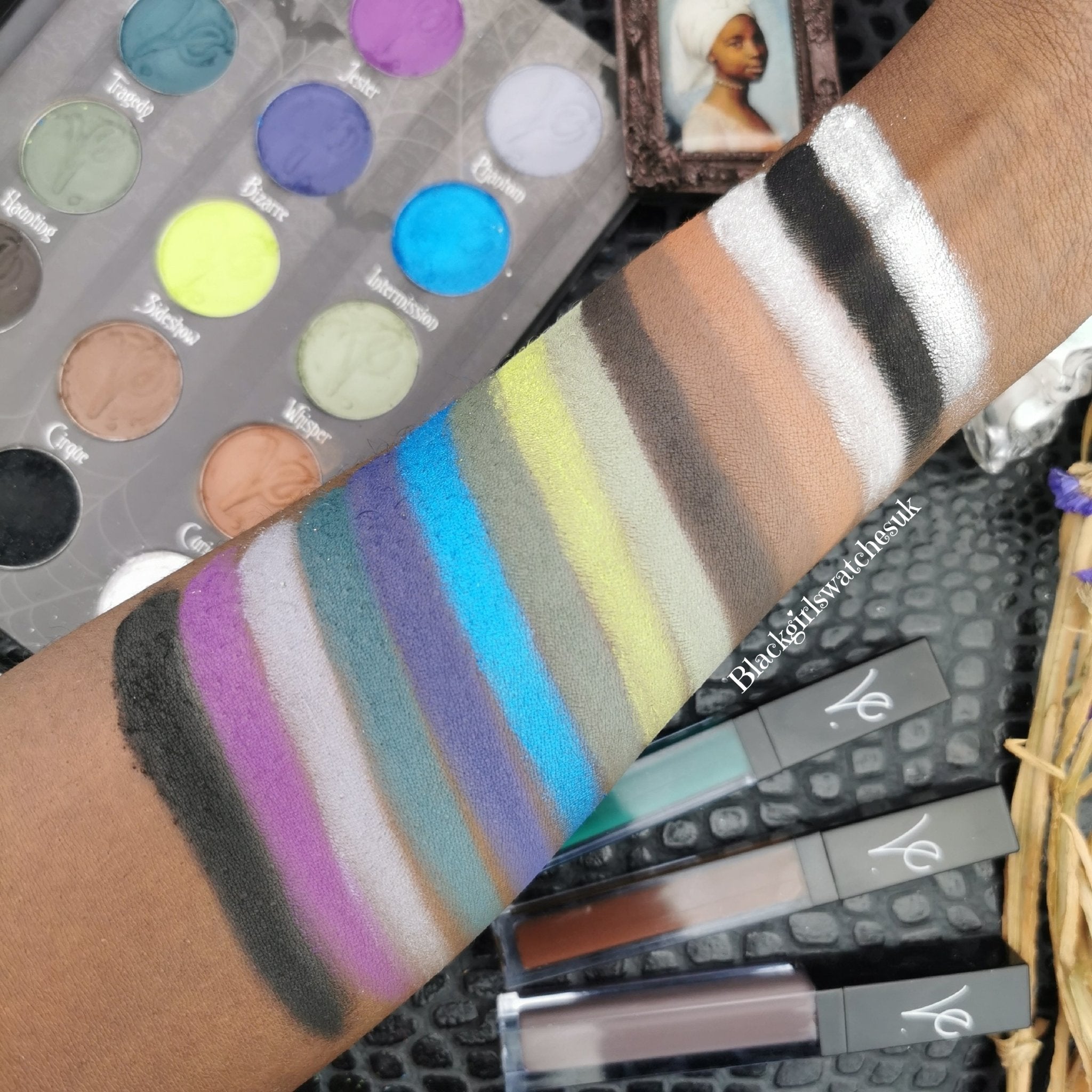 Union Collab Freakshow Eyeshadow Palette Alice Bizarre Collab | Gothic Grunge – VE ...