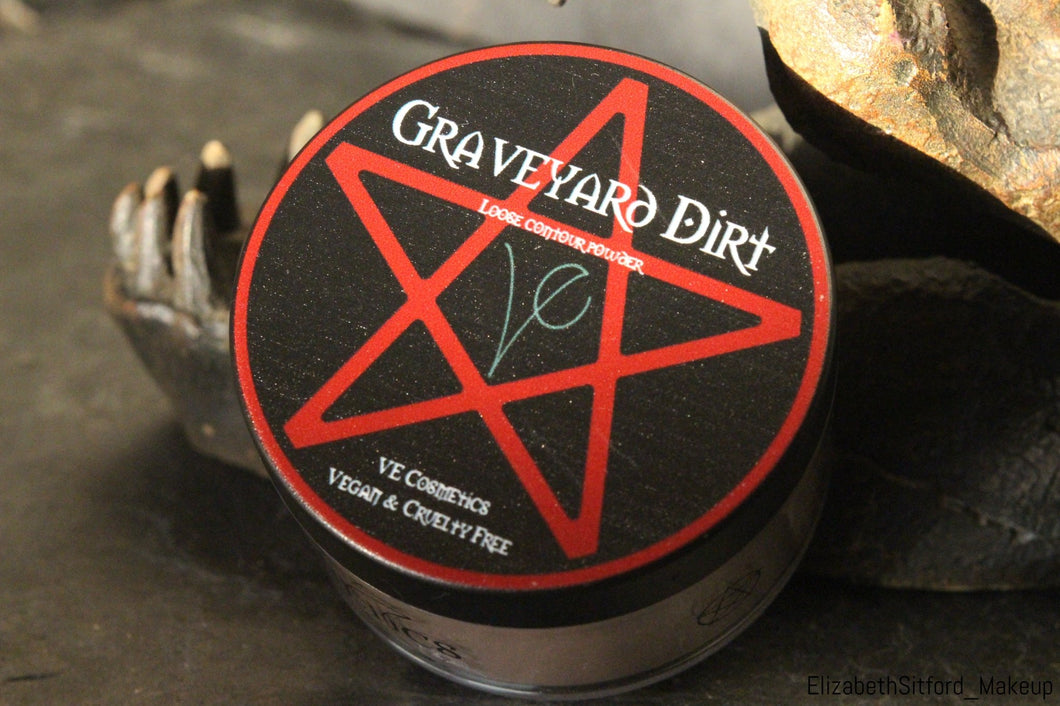 Graveyard Dirt Cool Toned Contour Powder - Medium - VE CosmeticsContour