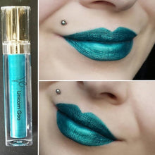 Load image into Gallery viewer, Teal - Unicorn Goo (Metallic Liquid Lipstick) - VE CosmeticsLipstick
